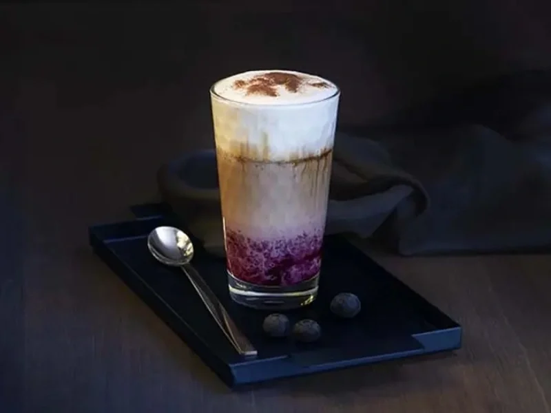 Berry Latte