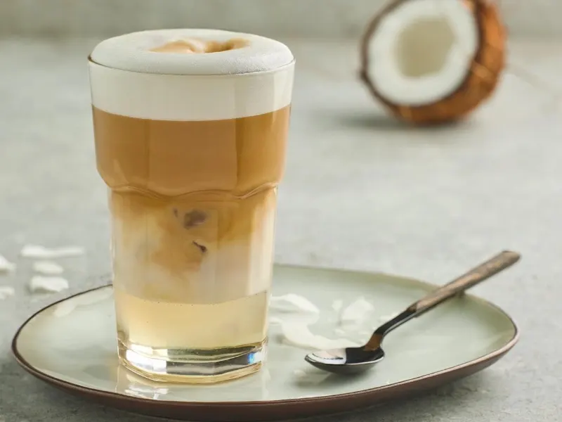 Iced Coconut Latte