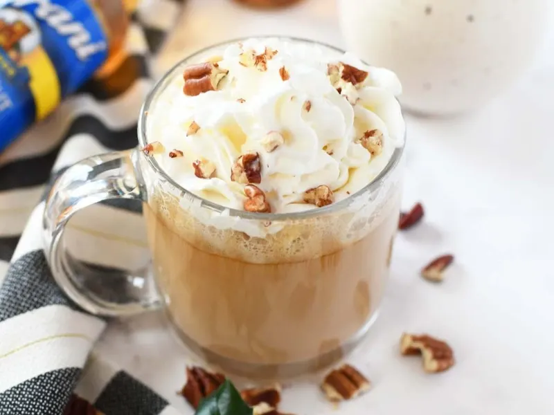 Iced Toffee Nut Latte